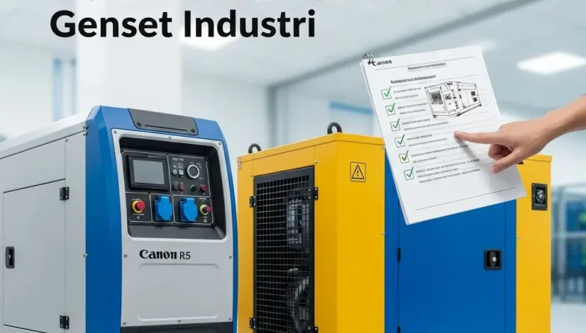 instalasi dan pemeliharaan genset industri