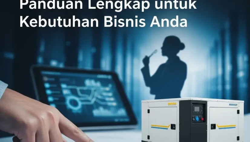 memilih genset yang tepat tehnik unggul