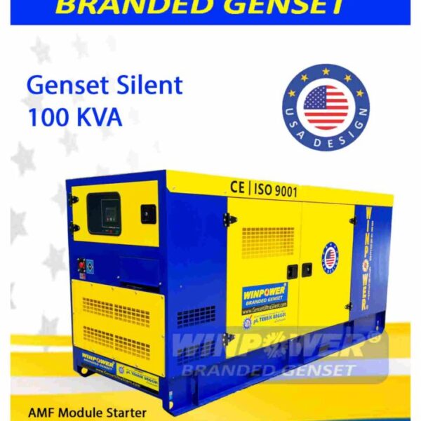 WP110W-L - GENSET SILENT WINPOWER 100 KVA