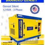WP12SP/3 - GENSET SILENT WINPOWER 12 KVA 3 PHASE