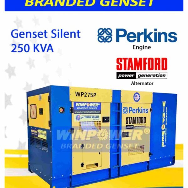 WP275P - GENSET PERKINS STAMFORD 250 KVA