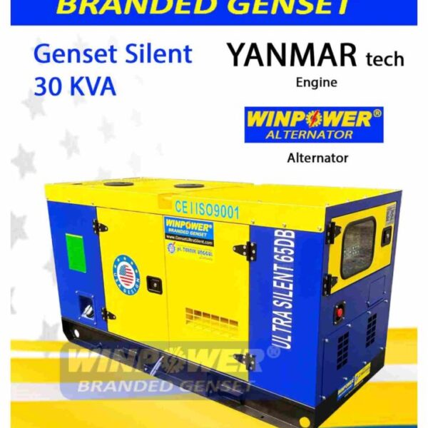 WP33Y-L - GENSET YANMAR TECH 30 KVA