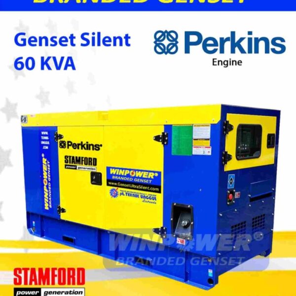 WP66P - GENSET PERKINS STAMFORD 60 KVA