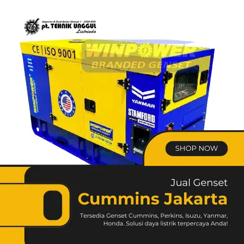 Jual Genset Cummins Jakarta