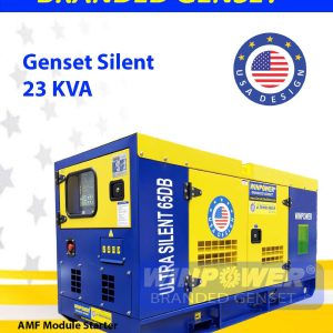 WP25RH-L - GENSET SILENT WINPOWER 23 KVA