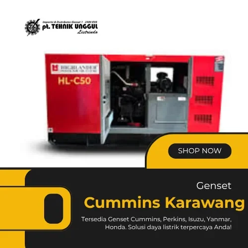 Genset Cummins Karawang