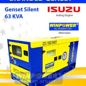 WP70IT-L - GENSET SILENT ISUZU aoling 63 KVA