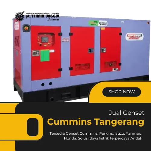Jual Genset Cummins Tangerang