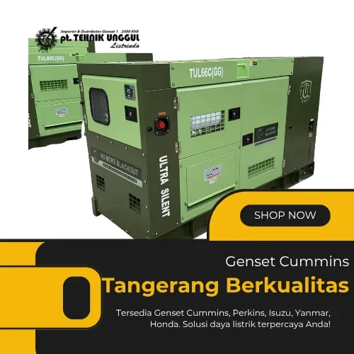 Genset Cummins Tangerang Berkualitas