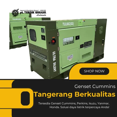 Genset Cummins Tangerang Berkualitas