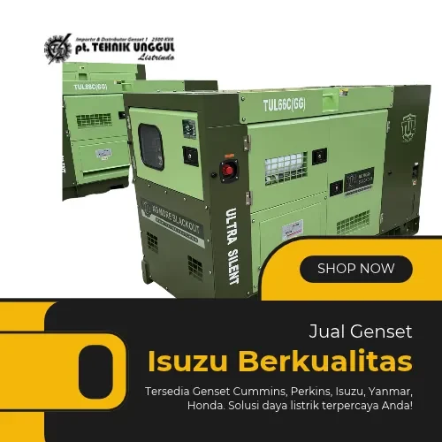Jual Genset Isuzu Berkualitas